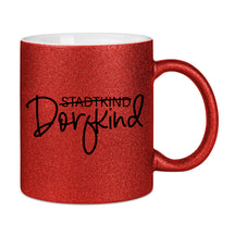 Glitzertasse - Stadtkind Dorfkind