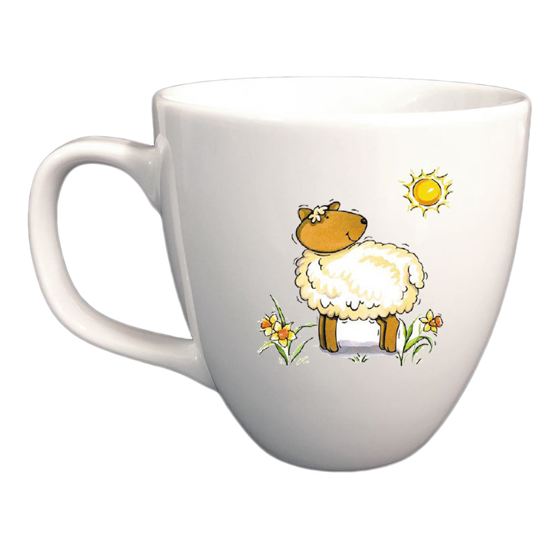 Tasse XL Lamm mit Wunschname