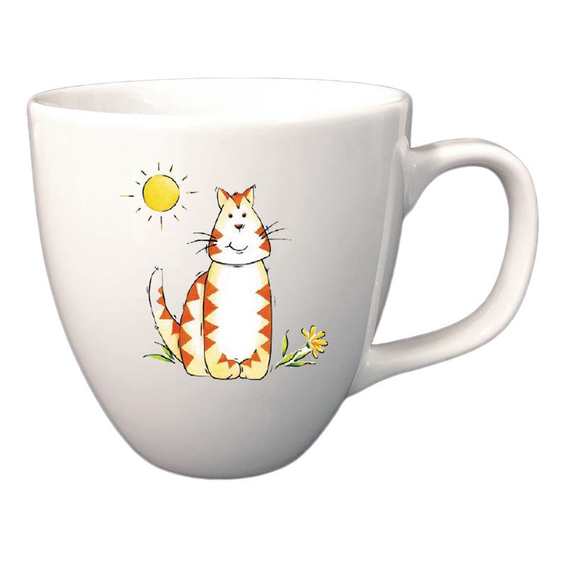 Tasse XL Katze mit Wunschname