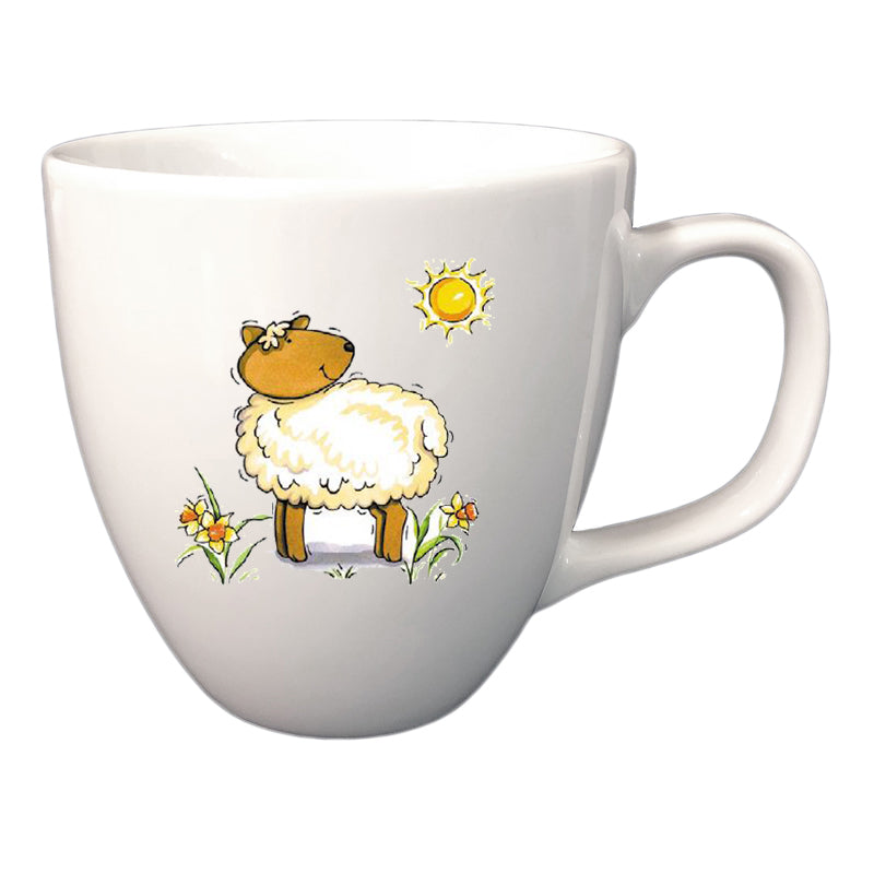 Tasse XL Lamm mit Wunschname