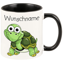 Tasse Schildkröte mit Wunschname